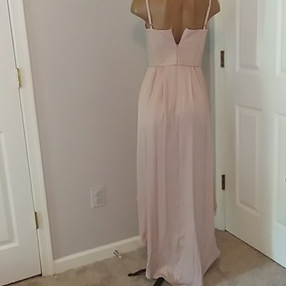 BCBGMAXAZRIA Pink high-low Dress Small - Picture 5 of 7